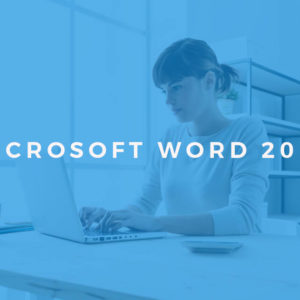 Microsoft Office 2016 Word Beginners - Video Training Diploma