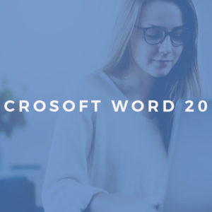 Microsoft Office 2013 Word Intermediate - Video Training Diploma