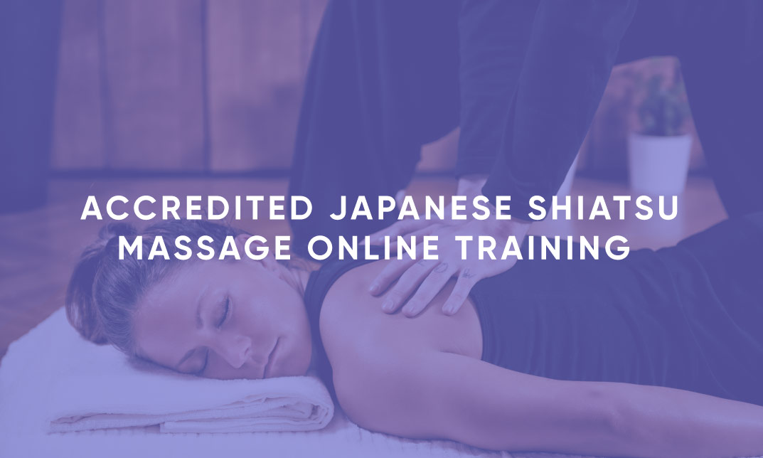 Accredited Japanese Shiatsu Massage Online Training