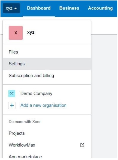 Set up Your Company Details