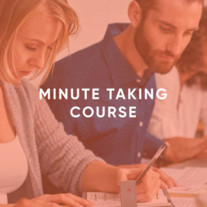 Minute Taking Course