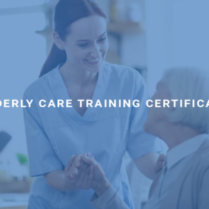 Elderly Care Training Certificate
