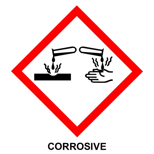 Corrosive Sign