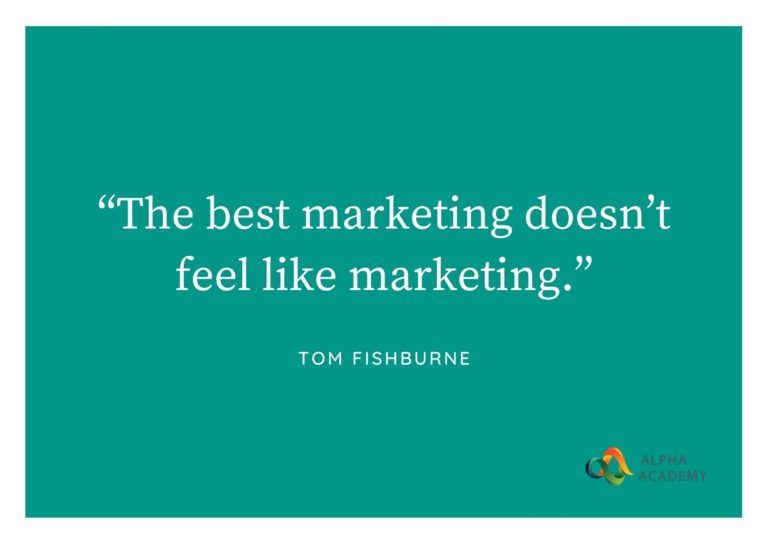 Tom Fishburne quote
