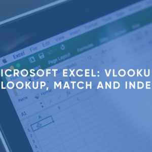 Microsoft Excel: Vlookup Xlookup Match and Index