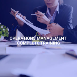 Operations Management Complete Training: Business Processes and Systems