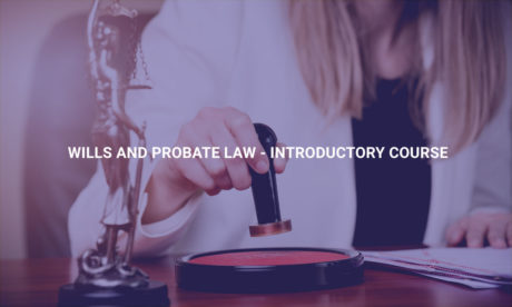 Wills and Probate Law - Introductory Course