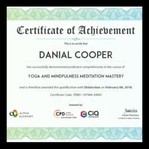 Printed Certificate with Frame