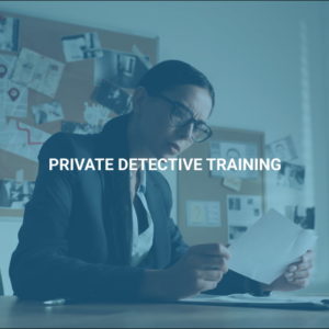 Private Detective Training