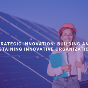 Strategic Innovation: Building and Sustaining Innovative Organizations