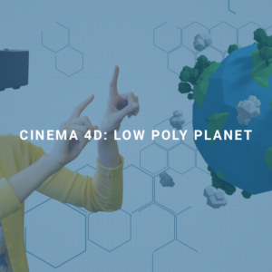 Cinema 4D Low Poly Planet