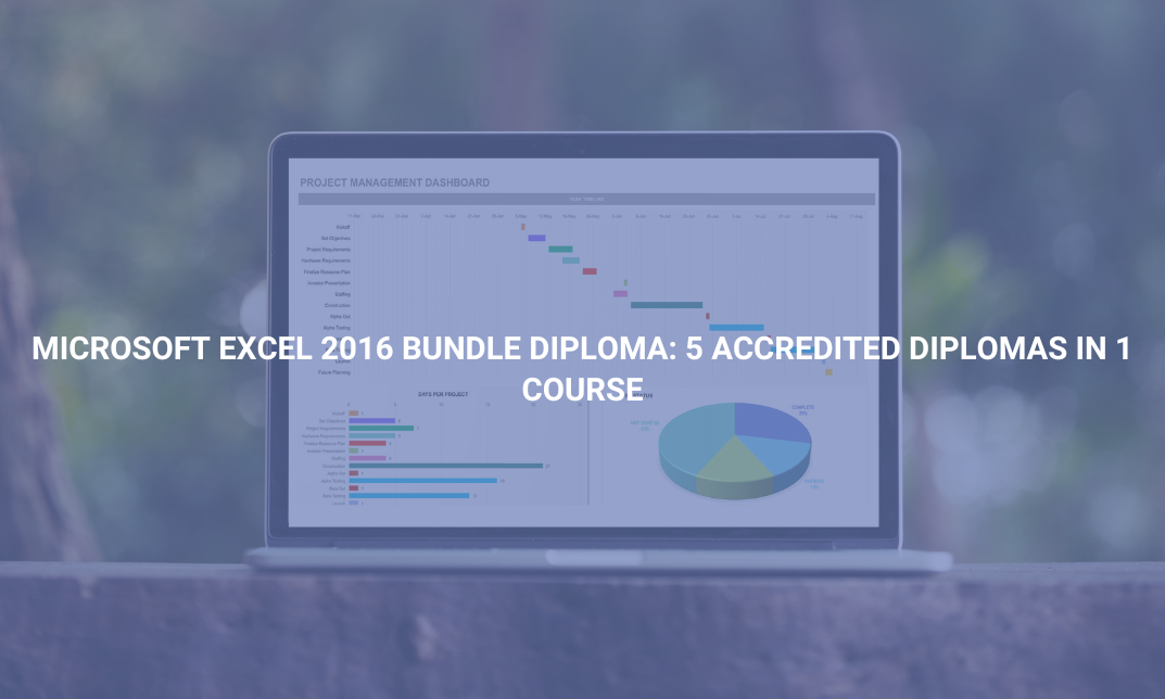 Microsoft Excel 2016 Bundle Diploma: 5 Accredited Diplomas in 1 Course