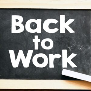 Returning to Work Training