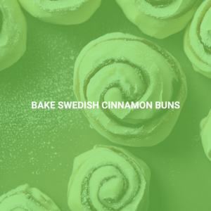 Bake Swedish Cinnamon Buns