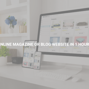 Build An Online Magazine or Blog Website in 1 hour using Wix