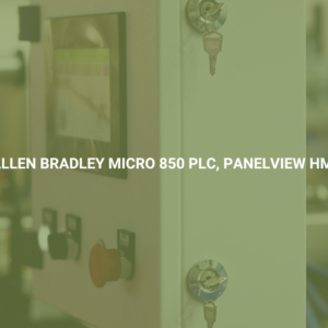 Allen Bradley Micro 850 PLC, Panelview HMI