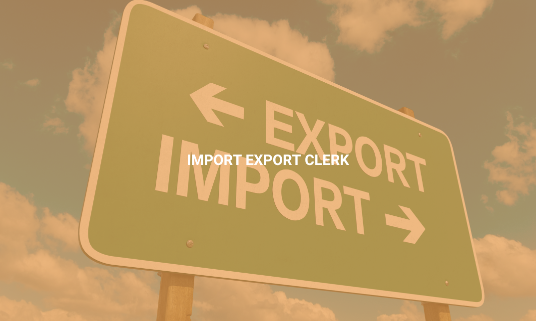 Import Export Clerk