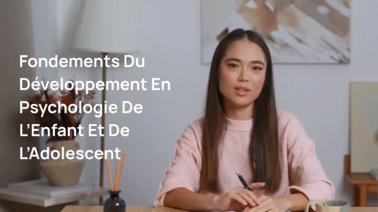 Cours Professionnel en Psychologie de l’Enfant et Gestion des Comportements 1